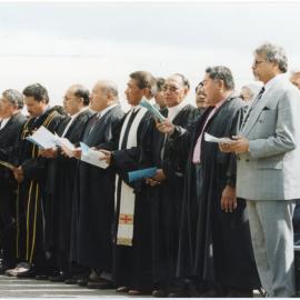 Dignitaries and Clergy At Inauguration