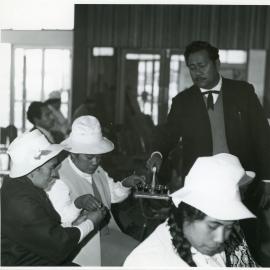 Serving Communion - PIC Managers