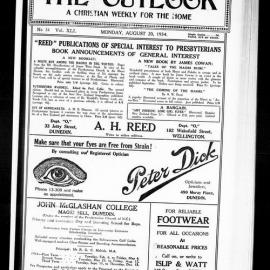 The Outlook: 1934 Vol. 41 No. 34