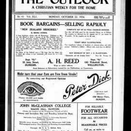 The Outlook: 1934 Vol. 41 No. 43