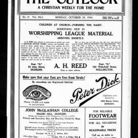The Outlook: 1934 Vol. 41 No. 44