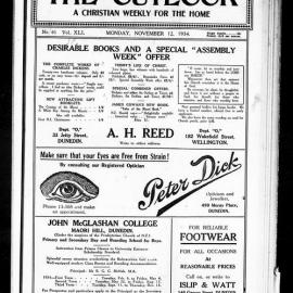 The Outlook: 1934 Vol. 41 No. 46