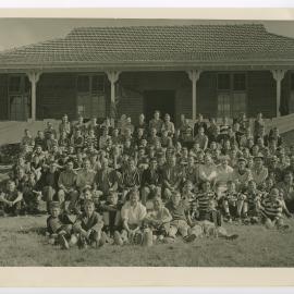 Combined Bible Class group at Tirohanga