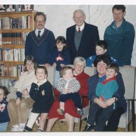 Rev. K. W. and Mrs M. Robertson and family