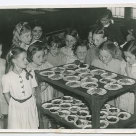 8th Heaton Girls' Life Brigade Cadets at 'New Zealand Party'