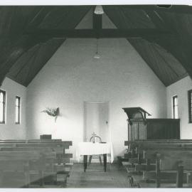 Interior of Lowburn Church