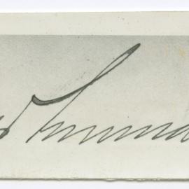 Autograph of R. Amundsen