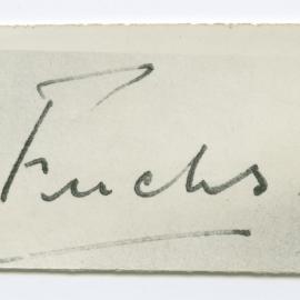 Autograph of Vivian Fuchs