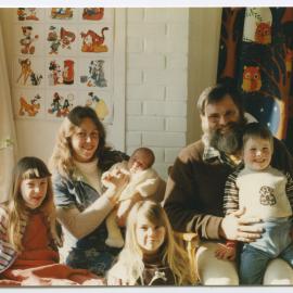 Rev. Richard D. and Mrs V. S. Holland and family