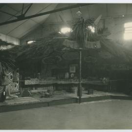 'Islands of the South Seas' display at the Children's Missionary Exhibition