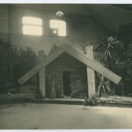 'Maori court' at the Children's Missionary Exhibition