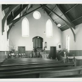 North Taieri Church interior