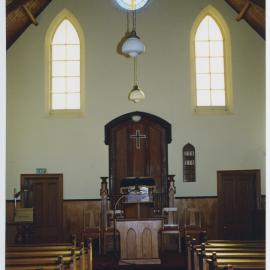 North Taieri Church interior