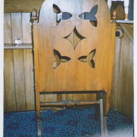 Musselburgh Church pulpit chair