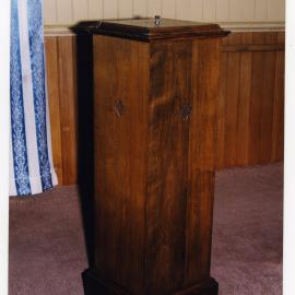 Ryal Bush baptismal font