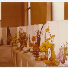 Floral art display