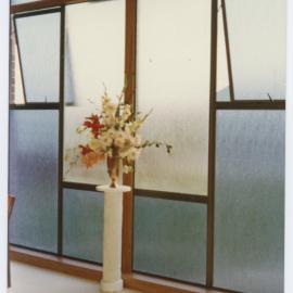 Floral art display