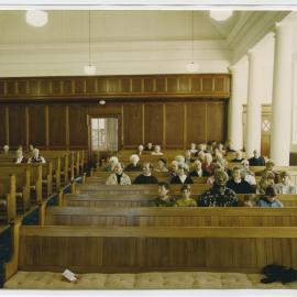 Congregation in Columba Church