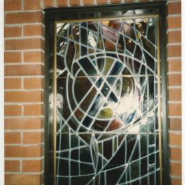 Saltyre Cross stained glass window