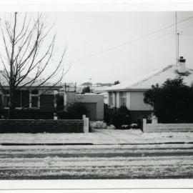 A Balclutha street under snow