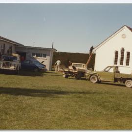 Working bee at Centre Bush Church