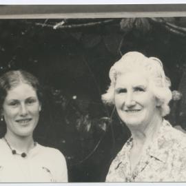 Two unknown women