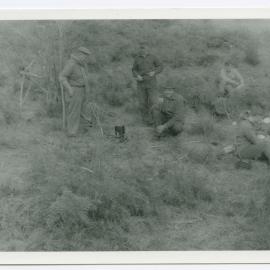 Group of Bible Class members on a hunting trip