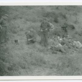 Group of Bible Class members on a hunting trip