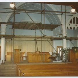 Sanctuary alterations in progress
