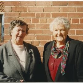 Mrs Jessie Callister and Mrs Nona Ritchie
