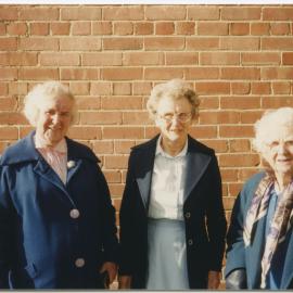 Mrs Lenz, Mrs Jean Fleming and Mrs Dawson
