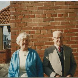 Mrs Enid Wilson and Mr Maurie Wilson