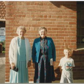 Mrs Eidris Airey and Miss Audrey Bond