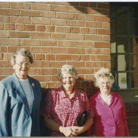 Mrs Mavis Pearson, Mrs Heather Steel and Mrs Thelma Low