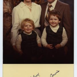 Mr C. Cowie and family