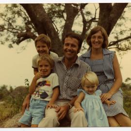 Mr C. Cowie and family