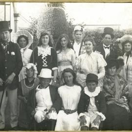 Tableau of Dickens Characters