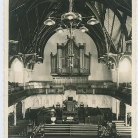 Interior of Knox Church, Dunedin