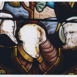 Faces of three disciples