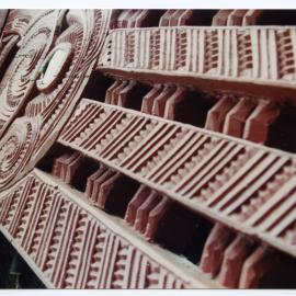 Carving from Te Maungarongo