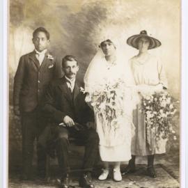 Wedding of John G. Laughton and H. Te Kauru