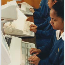 Typing skills class