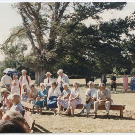 Service at site of Turakina Maori Girls' School
