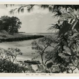 View from site of new school, Nguna