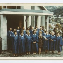 Church Choir in Queenstown, Easter 1973