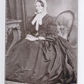 Portrait of Mrs. Clementina Burns