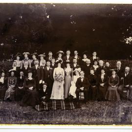 Wedding of M. McDonald and F. K. Caverhill