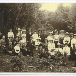 Palmerston Church group in bush