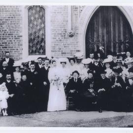 Wedding of D. McDonald and A. M. Cumming