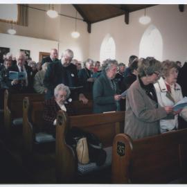 Congregation at 150th Anniversary Service